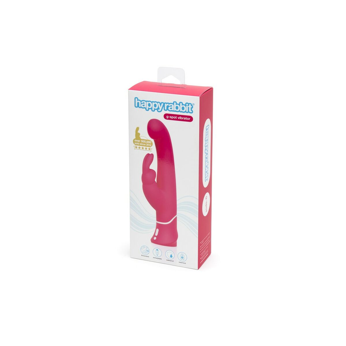 Kanindildo Happy Rabbit G-Spot Fuchsia